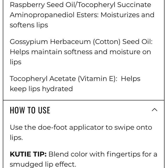 🌻 KAJA SWIPE RIGHT LOVE SWIPE Lightweight Cushiony Lip Mousse New Full Size - Picture 14 of 14